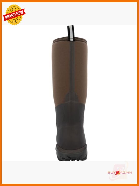 Insulated Waterproof Neoprene Pull-On Work Boots - Mid-Calf main image 5